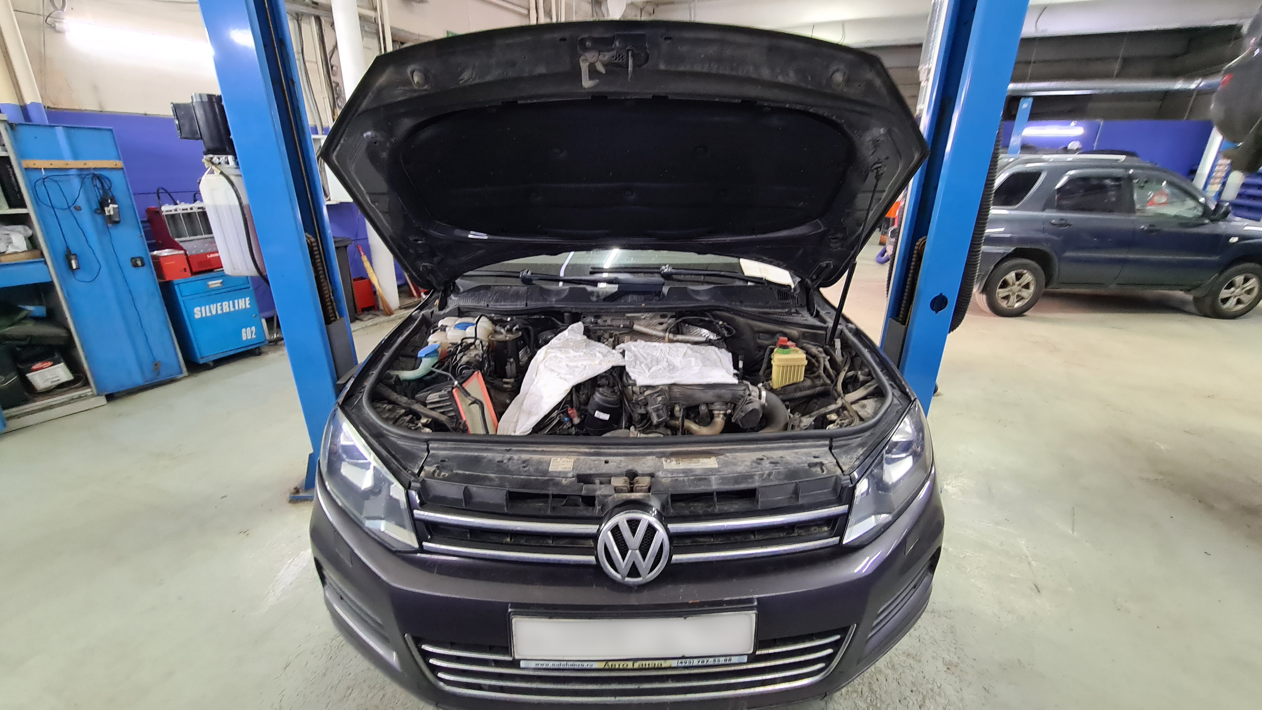 Замена масла Volkswagen Touareg